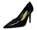 Women's Stylish Faux Patent Leather Stiletto Classy High Heel Court Shoes