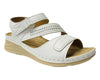 Faux Leather Lightweight Padded Sandals