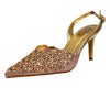 Women's Diamante Court Shoe - Stylish and Elegant