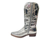 Embroidered Western Cowboy Mid Calf Boots