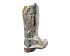 Embroidered Western Cowboy Mid Calf Boots