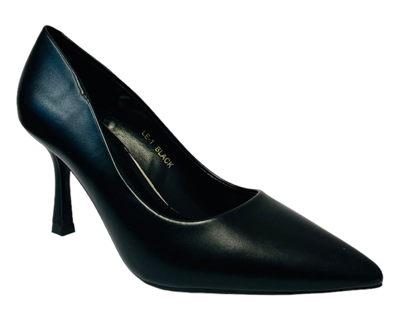 Women's Stiletto Heel Court Shoes in Faux Leather - Perfect for Formal Occasions - Fashion, Walking Shoes