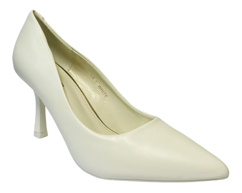 Women's Stiletto Heel Court Shoes in Faux Leather - Perfect for Formal Occasions - Fashion, Walking Shoes