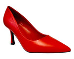 Women's Stiletto Heel Court Shoes in Faux Leather - Perfect for Formal Occasions - Fashion, Walking Shoes