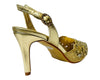 Women's Diamante Court Shoe - Stylish and Elegant