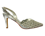 Women's Diamante Court Shoe - Stylish and Elegant