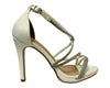 Women's Crossover Diamante Strappy Sandals