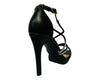 Women's Crossover Diamante Strappy Sandals