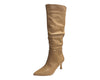 Women's BYJ6108 Faux Leather Knee High Zip Boots