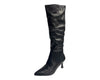 Women's BYJ6108 Faux Leather Knee High Zip Boots